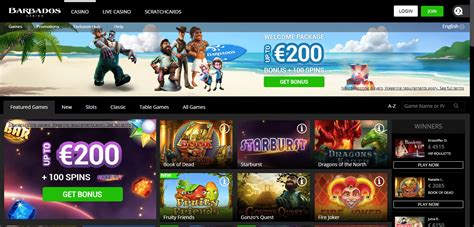 Barbados Casino: 100 Bonus Spins Welcome Bonus .